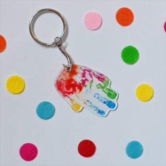 How to Make a Grandparents Day Keyring