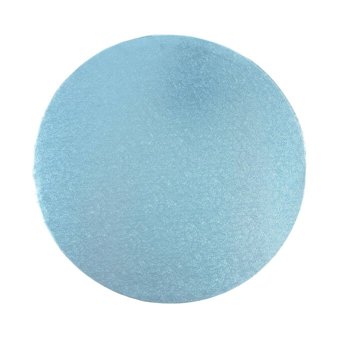 Baby Blue Round Cake Drum 10 Inches image number 1