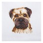 Trimits Border Terrier Mini Cross Stitch Kit 13cm x 13cm image number 2