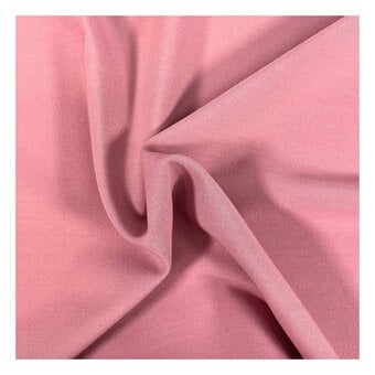 Pink Pablo Poly Viscose Fabric by the Metre