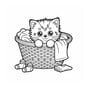 Cute Cozy Colouring: Kittens image number 5
