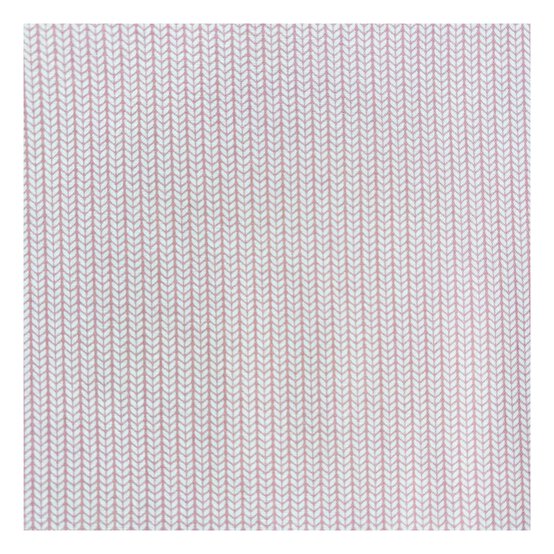 Toybox Treasures Pink Knitted Texture Cotton Fabric by the Metre image number 2