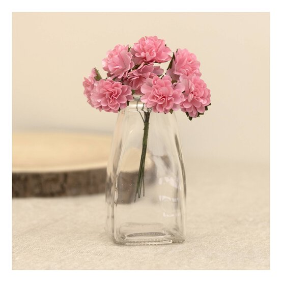 Mini Pink Wired Floral Picks 8 Pack image number 2