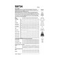 Simplicity Women's Costume  Sewing Pattern S9734 (K5 8-16) image number 2