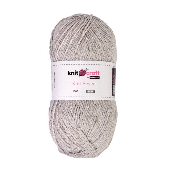 Knitcraft Silver Knit Fever Yarn 100g image number 1