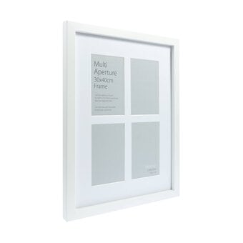 White Multi Aperture Frame 30cm x 40cm