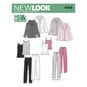 New Look Unisex Activewear Sewing Pattern 6142 image number 1
