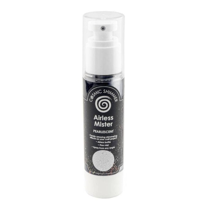 Cosmic Shimmer Silver Moondust Airless Mister 50ml image number 1