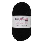 Knitcraft Black Everyday DK Yarn 50g