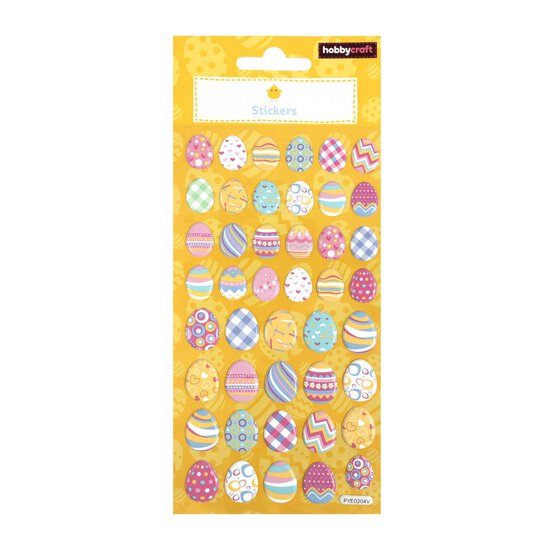 Easter Egg Puffy Stickers  image number 1