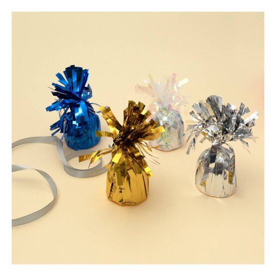 Silver Foil Balloon Weight 170g image number 2