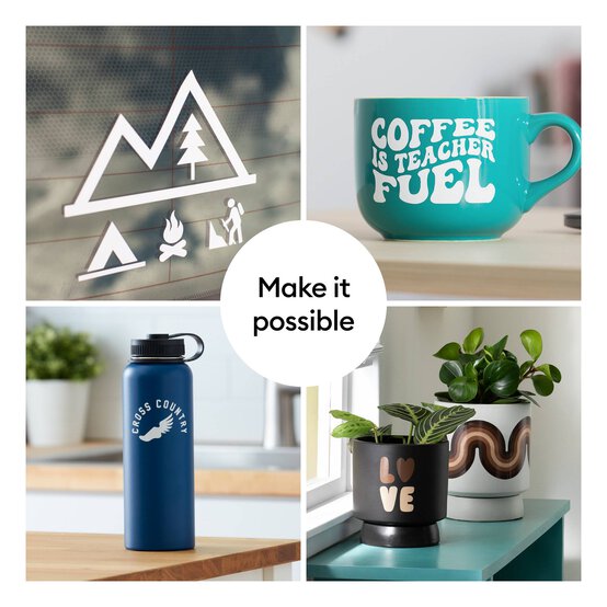 Cricut Gold Permanent Premium Vinyl 12 x 48 Inches image number 3