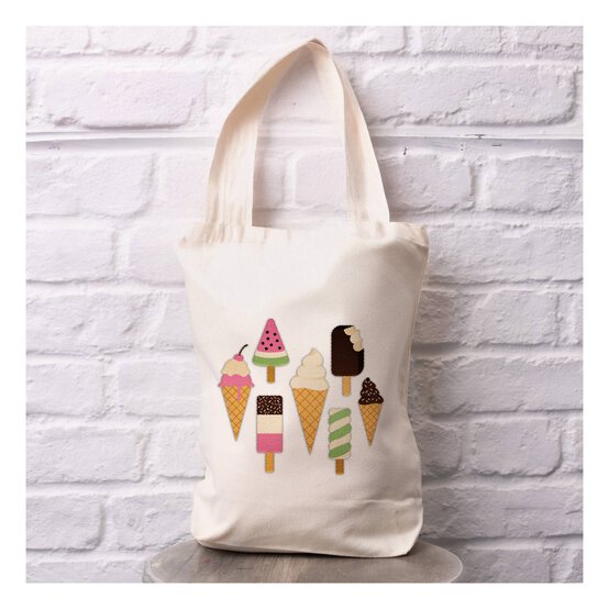 Ice Creams Embroidery Tote Kit image number 2