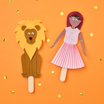 How to Make Vaisakhi Puppets