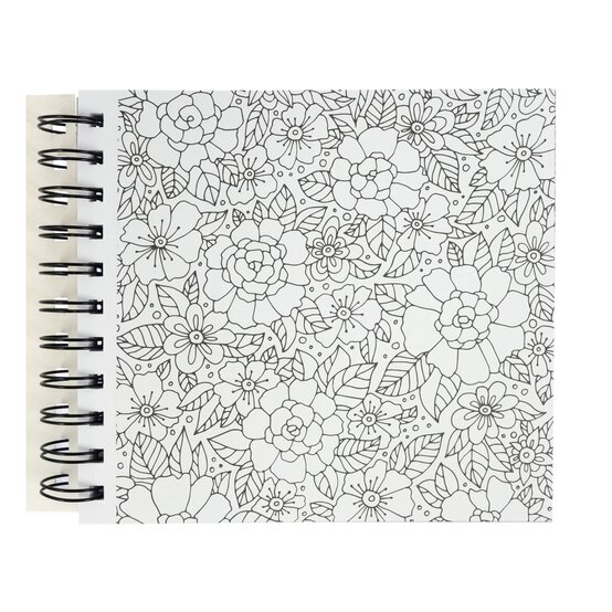 Floral Pocket Colouring Book image number 3
