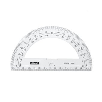 Semi-Circle Protractor 15cm