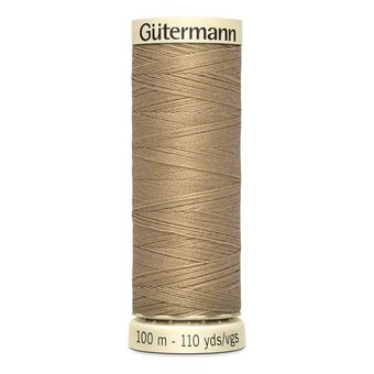 Gutermann Brown Sew All Thread 100m (265)