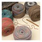 Knitcraft Blue Natural Pink Fairy Go Round Aran Yarn 150g image number 4