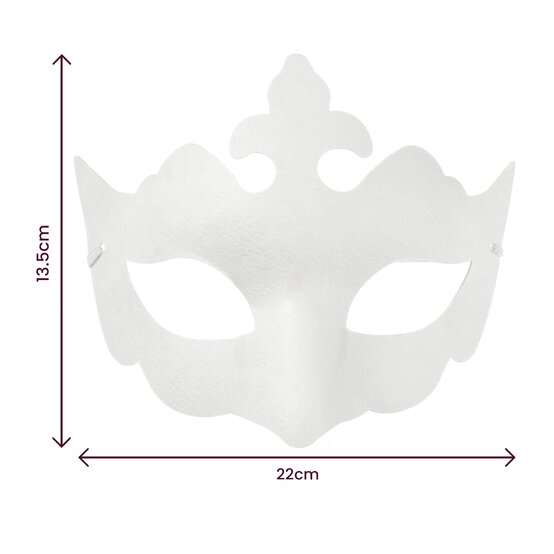 Venetian Style Half Face Mask image number 2