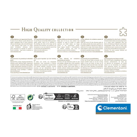 Clementoni Style in the City Barcelona Jigsaw Puzzle 1000 Pieces image number 5