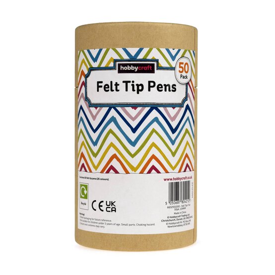 Felt Tip Pens 50 Pack image number 5