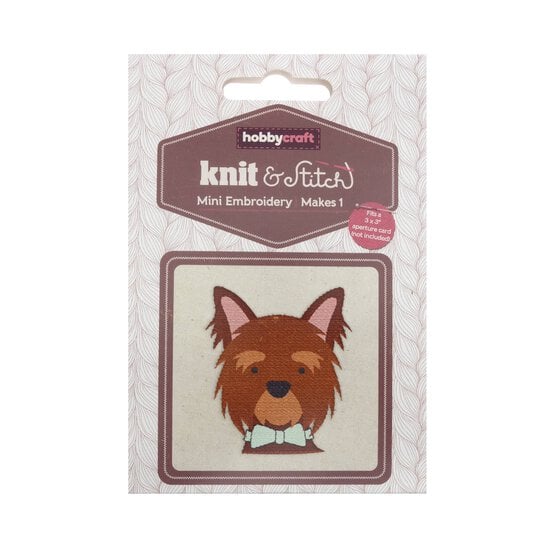 Mini Terrier Embroidery Kit image number 4