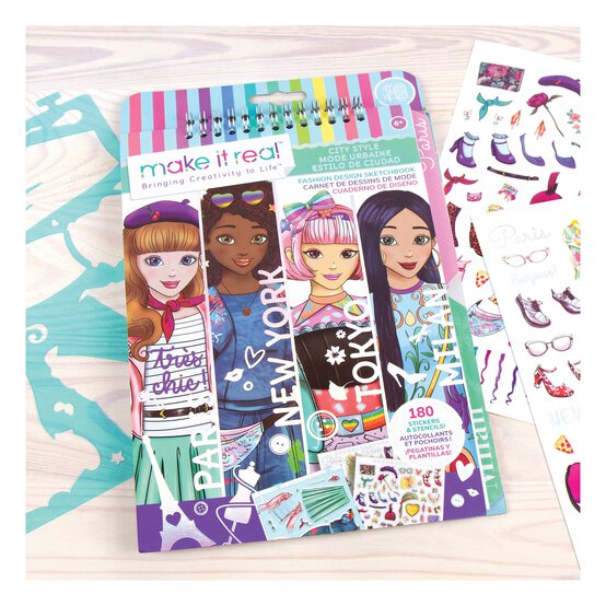 Make It Real City Style Sketchbook image number 3