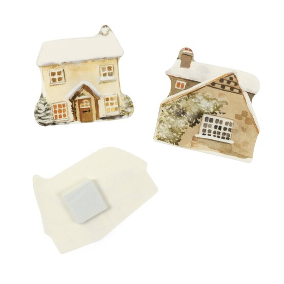 Snowy House Card Toppers 3 Pack image number 4