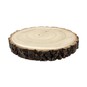 Natural Wooden Slice 24cm image number 1
