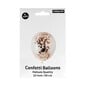 Rose Gold Confetti Balloons 6 Pack image number 3