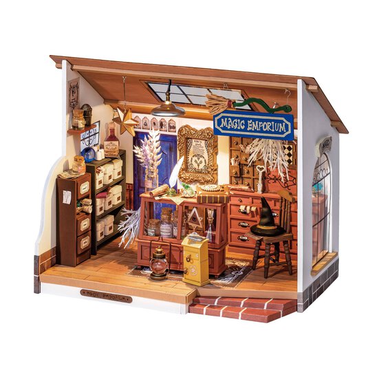 Rolife Kiki’s Magic Emporium Miniature House Kit image number 2
