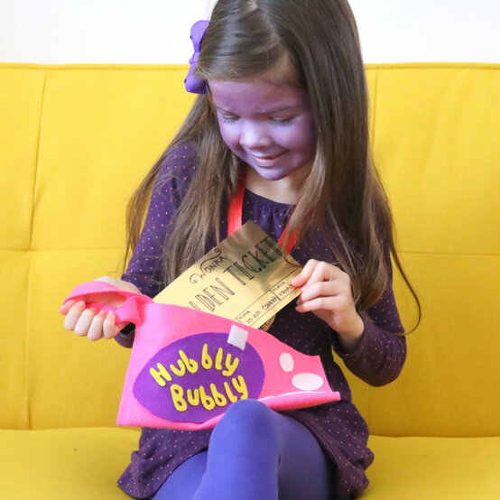 How to Make a Violet Beauregarde Costume image number 1