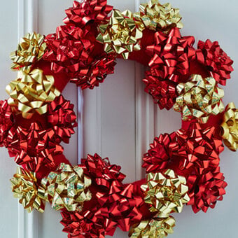 How to Make a Bow Wreath