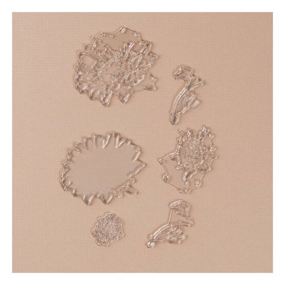 Sizzix Sunflower Stem Layered Stamp Set 6 Pieces image number 3