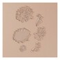 Sizzix Sunflower Stem Layered Stamp Set 6 Pieces image number 3