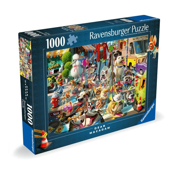 Ravensburger The Dog Walker Jigsaw Puzzle 1000 Pieces image number 1