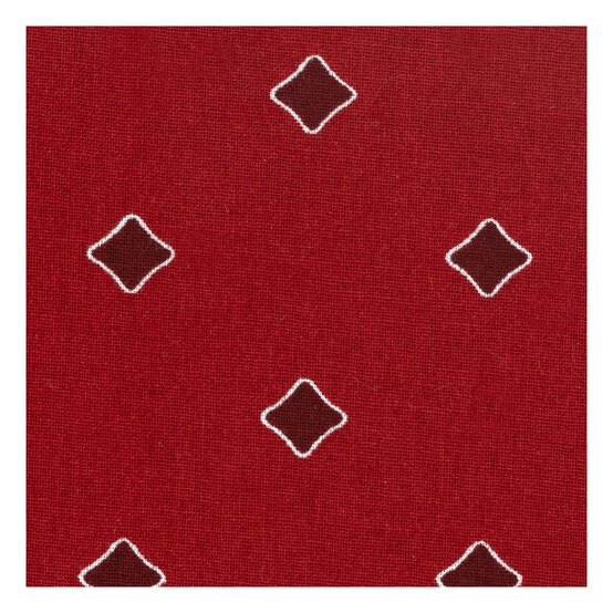 Red Diamond Single Cotton Fat Quarter image number 4
