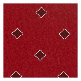 Red Diamond Single Cotton Fat Quarter image number 3