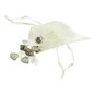 Ivory Organza Bags 50 Pack image number 1