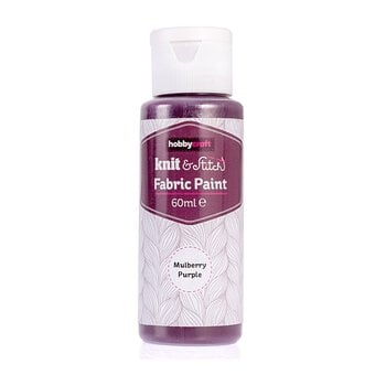 Mulberry Purple Fabric Paint 60ml 