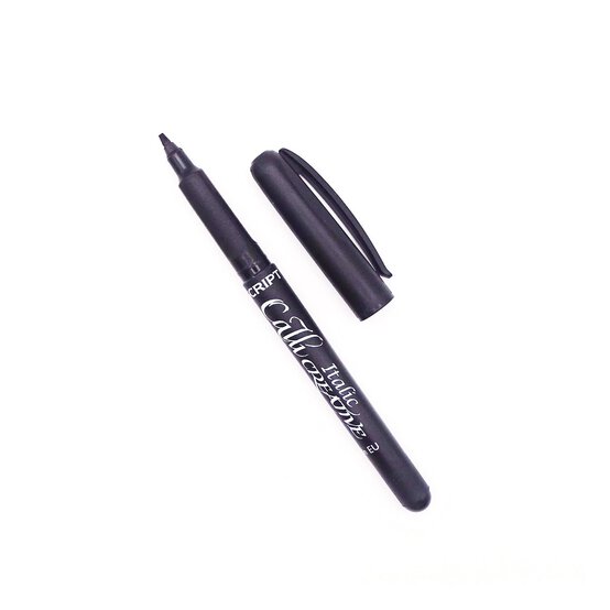 Manuscript Italic Black Fine Marker 1.4mm image number 2