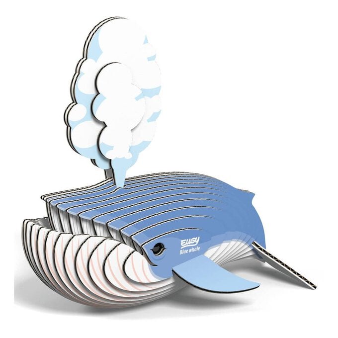 Eugy 3D Blue Whale Model image number 1