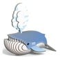 Eugy 3D Blue Whale Model image number 1