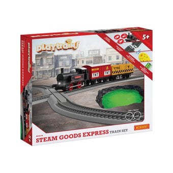 Playtrains Steam Goods Express Train Set
