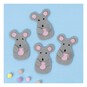 Felt Mice 4 Pack image number 1