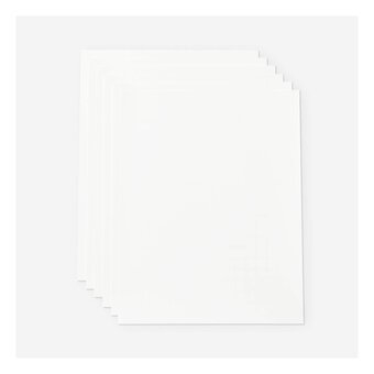 Cricut Printable Vinyl Sheets, White - 10 count