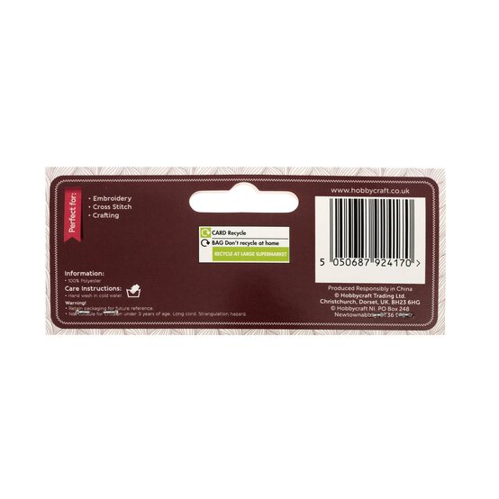 Pink Embroidery Floss 8m 12 Pack image number 4