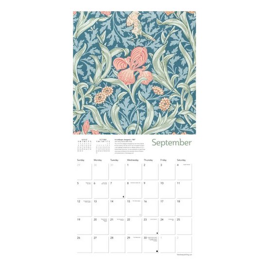 William Morris Gallery Wall Calendar 2027 image number 3