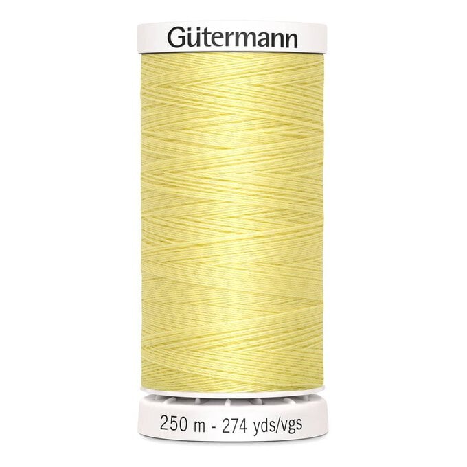 Gutermann Yellow Sew All Thread 250m (578) image number 1