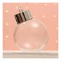 Clear Bauble 19cm image number 1